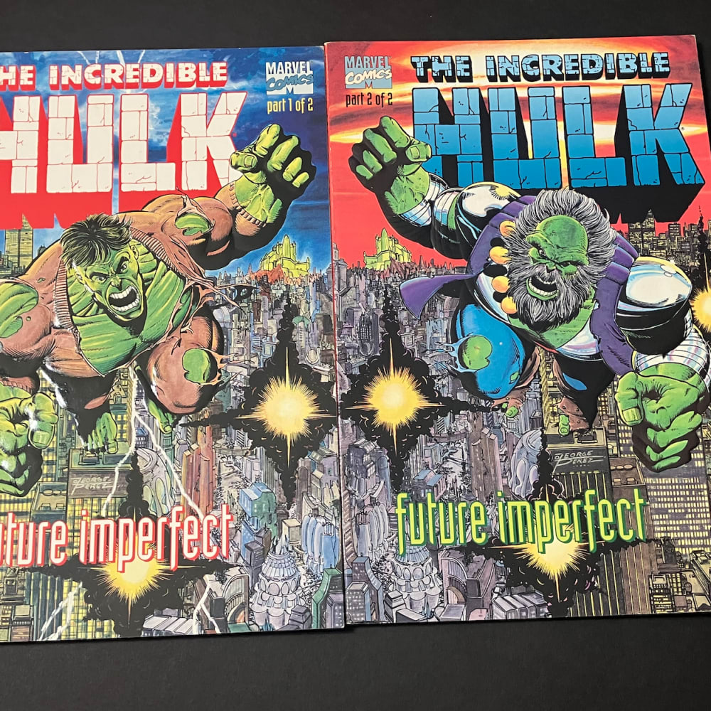 Marvel Hulk Future Imperfect 1992 Issue 1 And Issue 2